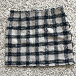 Forever 21 checkered skirt